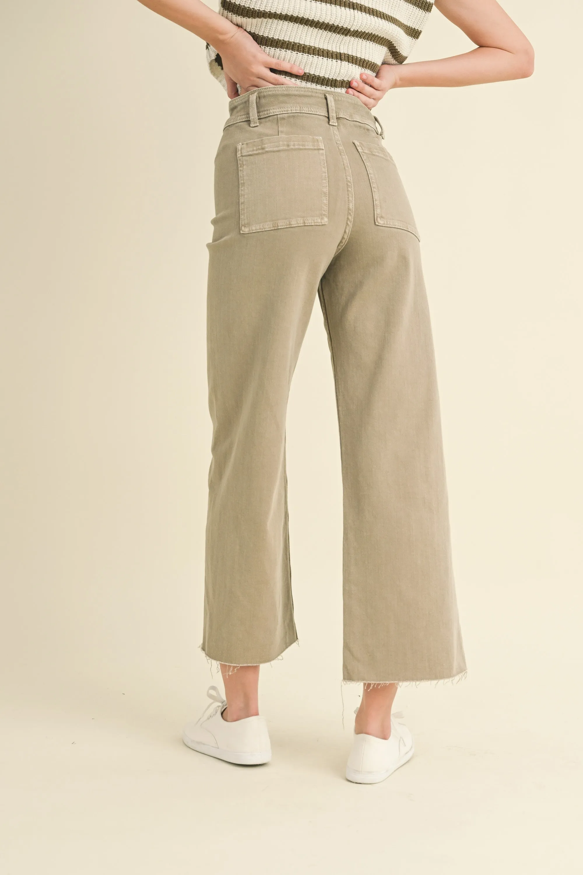 Mae Wide Leg Denim Pants