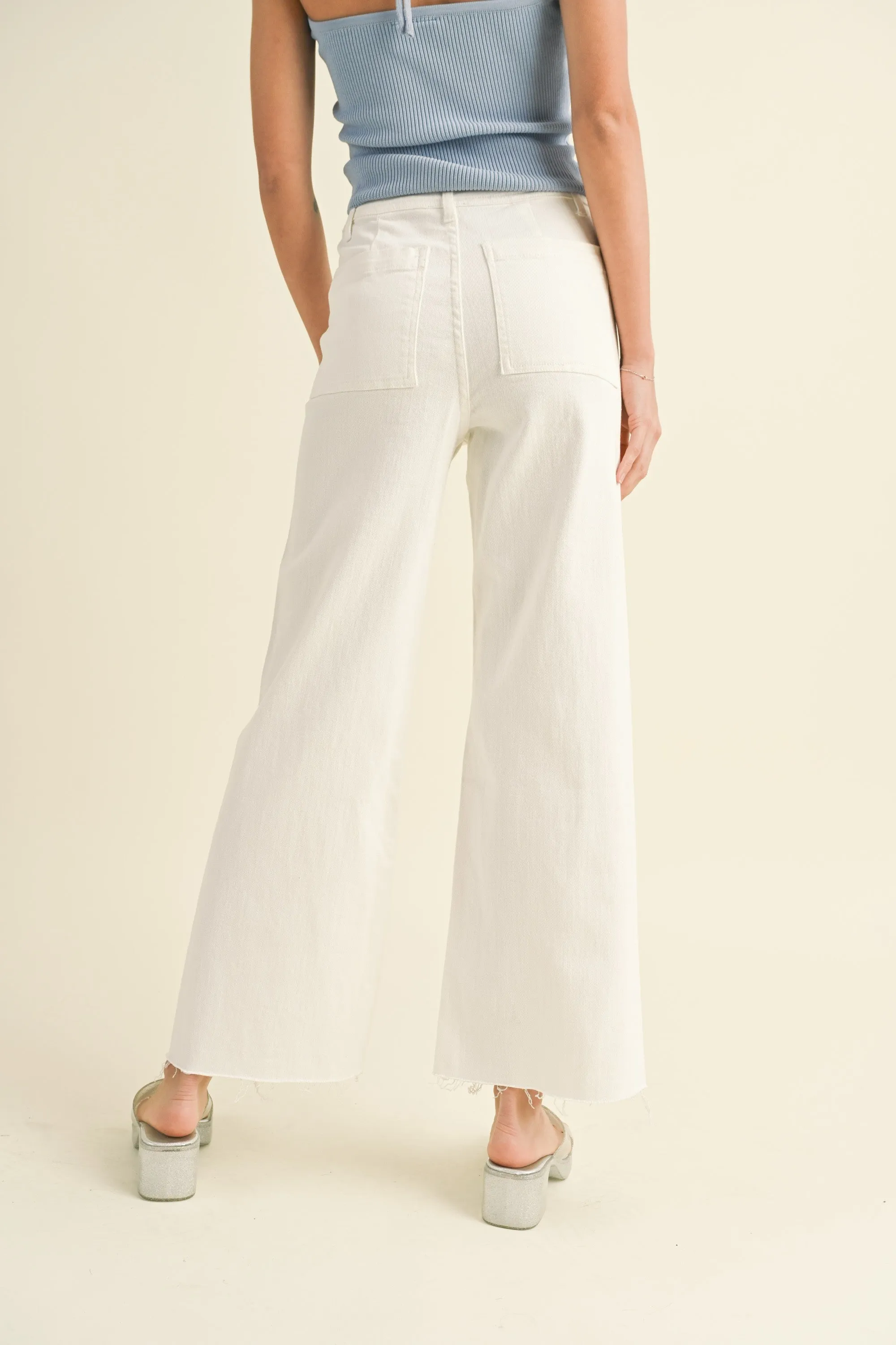 Mae Wide Leg Denim Pants