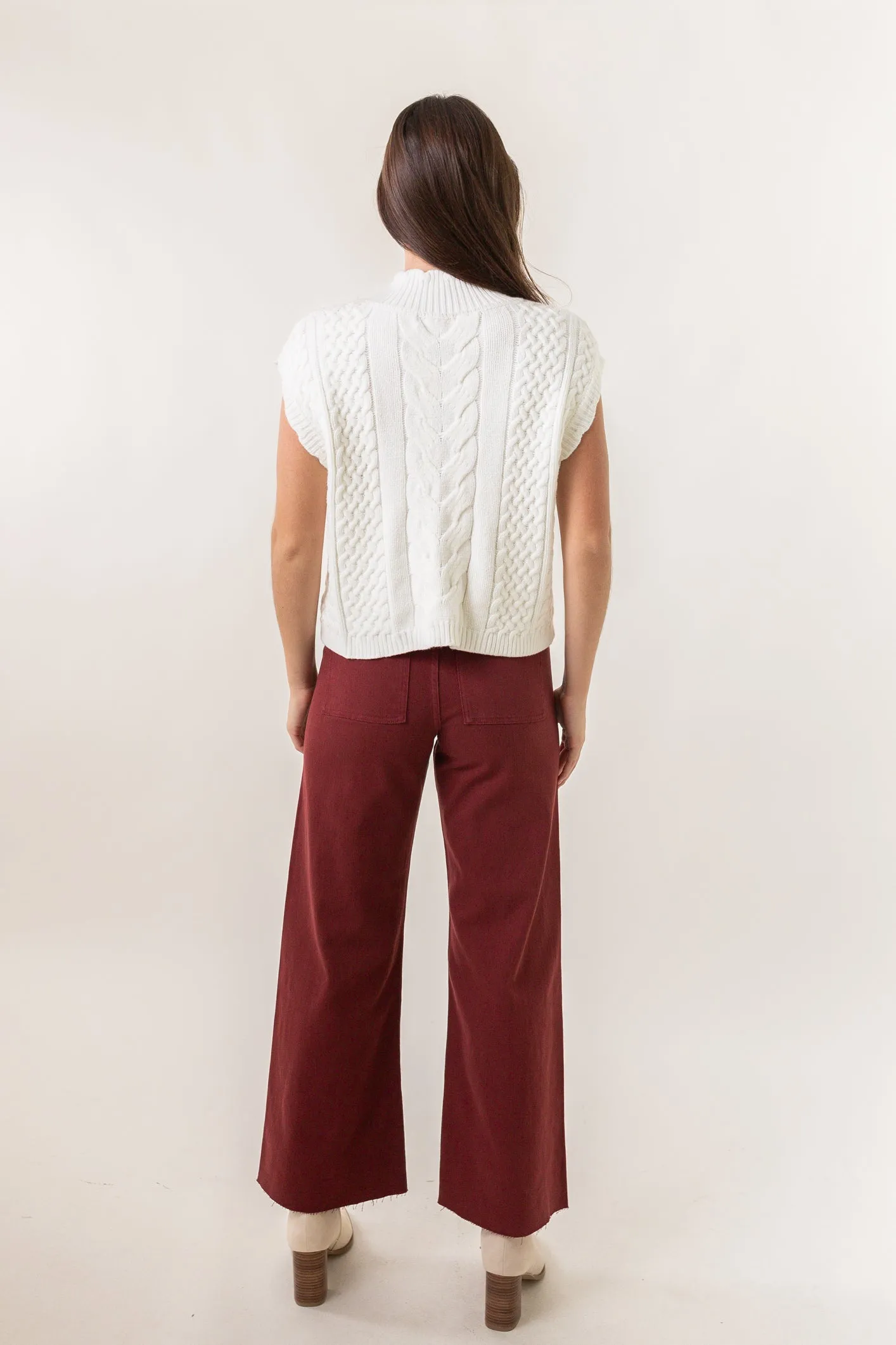 Mae Wide Leg Denim Pants