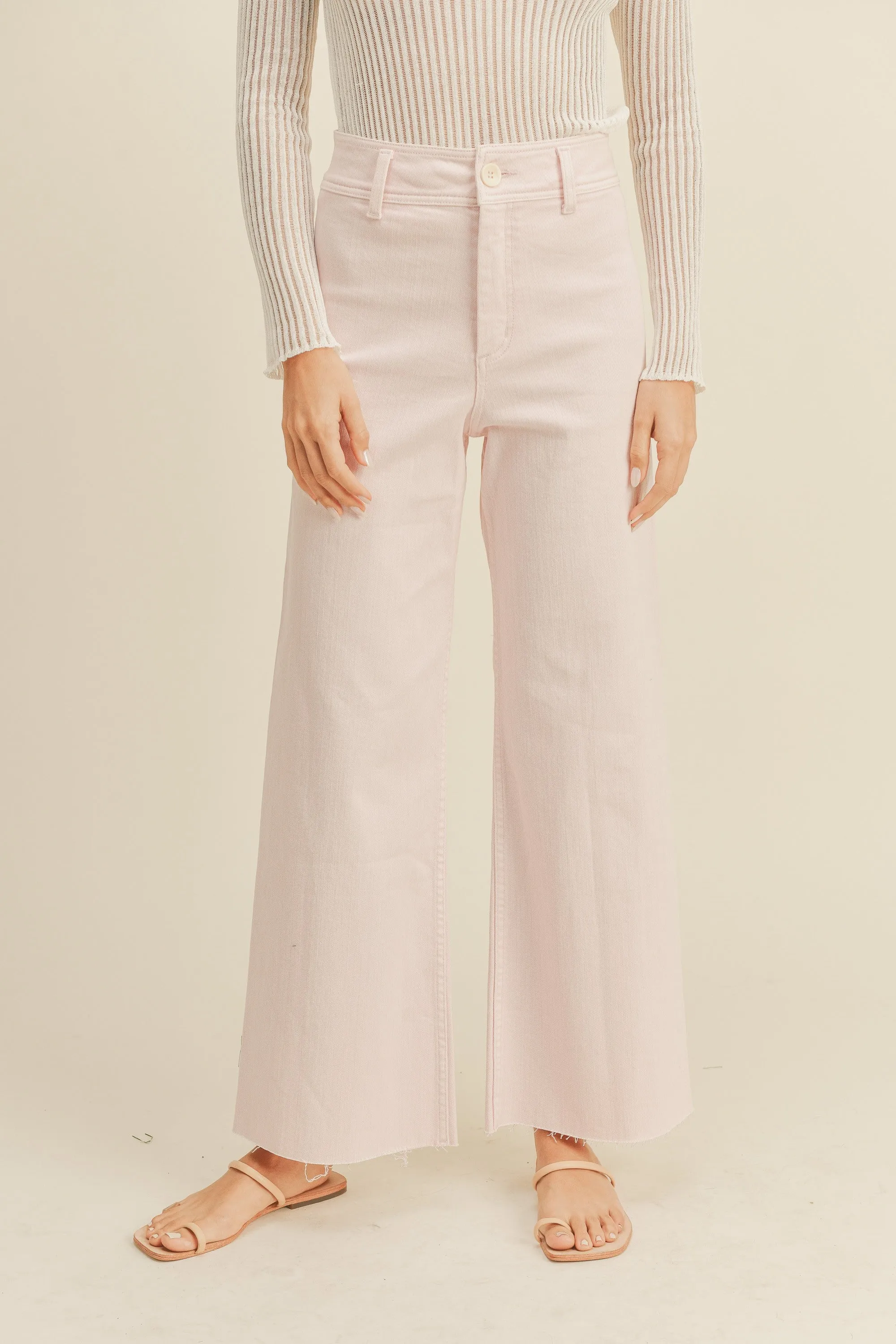 Mae Wide Leg Denim Pants