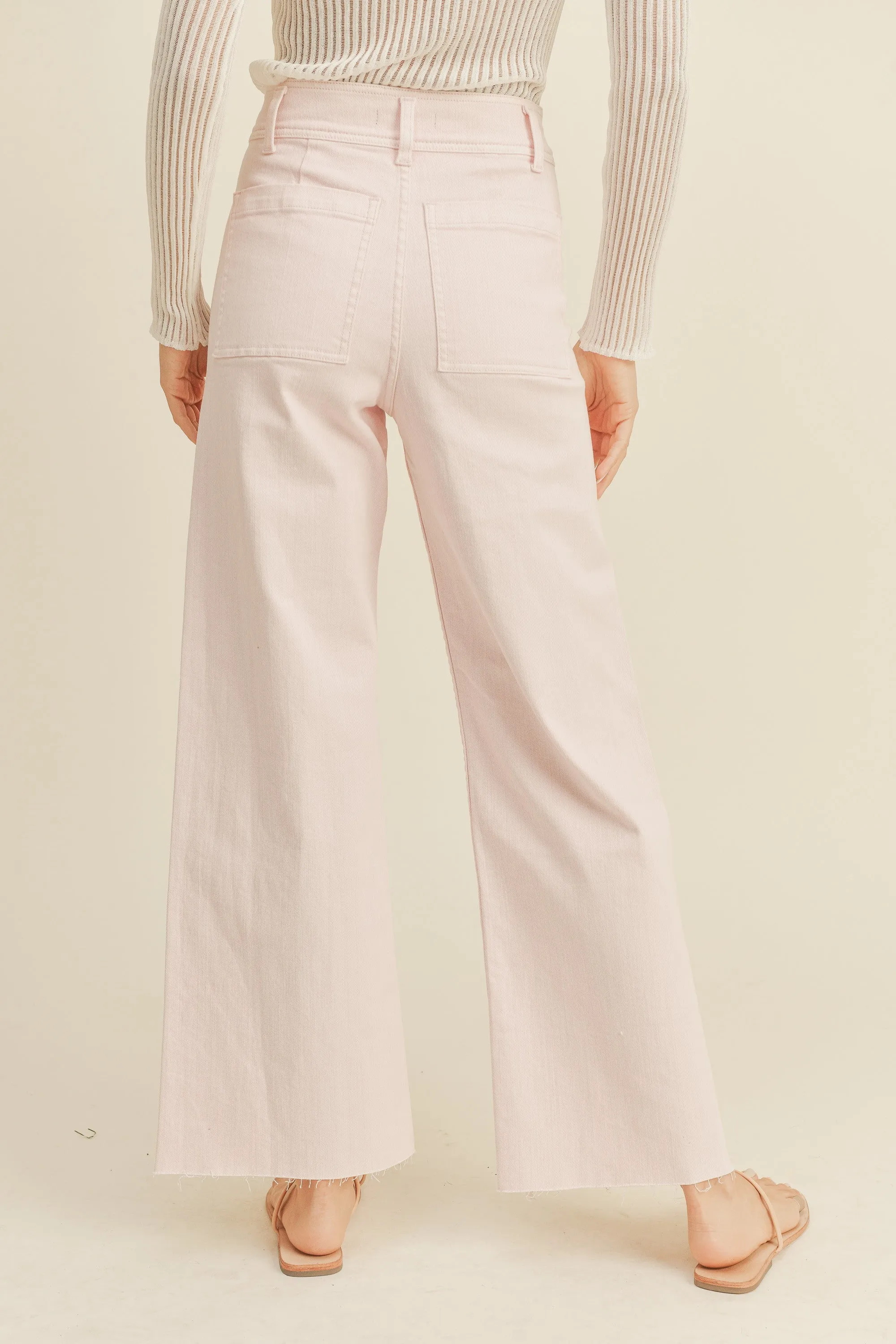 Mae Wide Leg Denim Pants