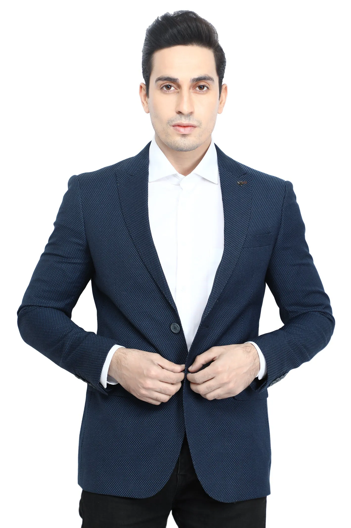 Men's Blazer SKU: CA3902-N-BLUE