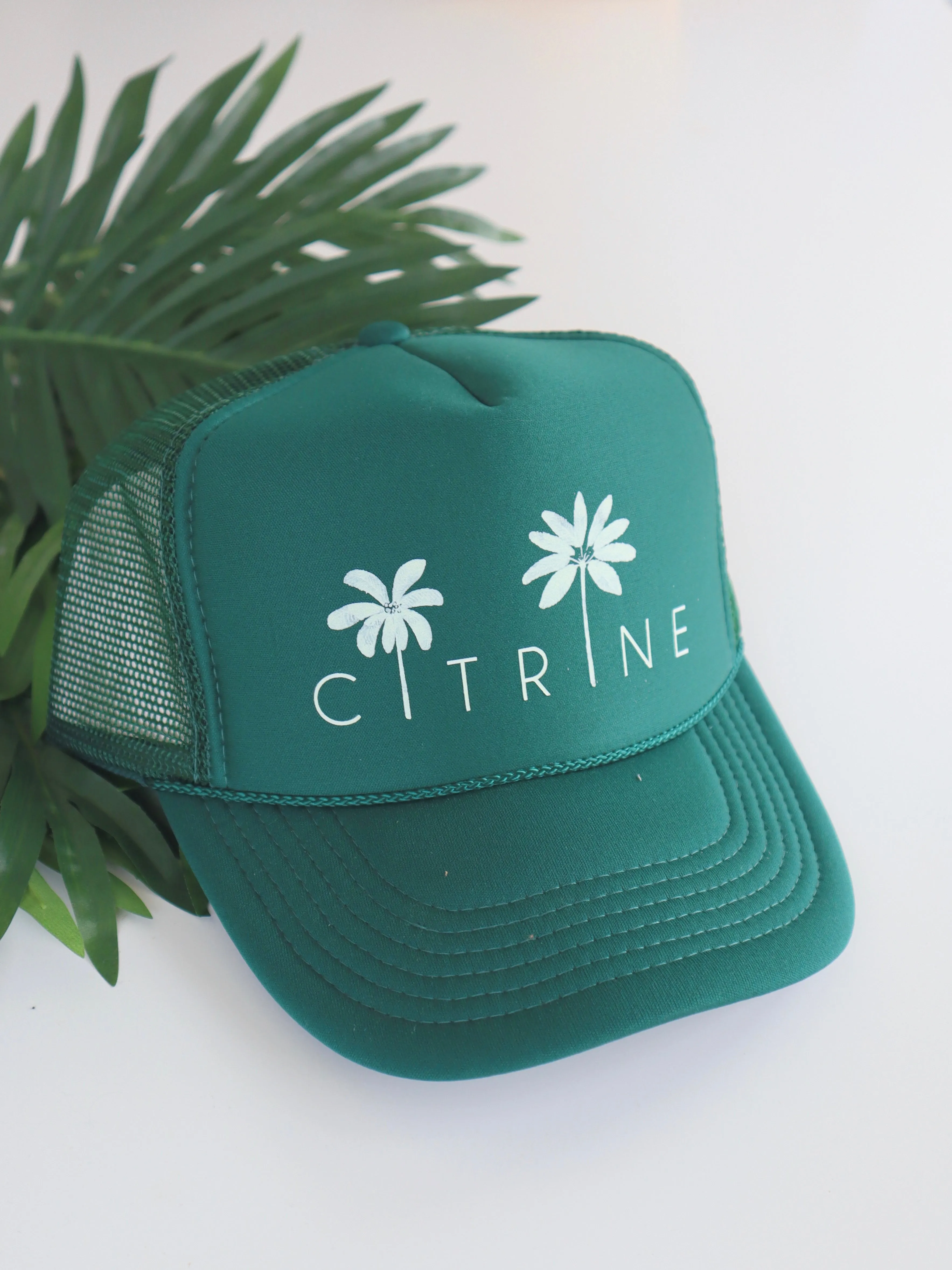 Mesh Trucker Hat // Green