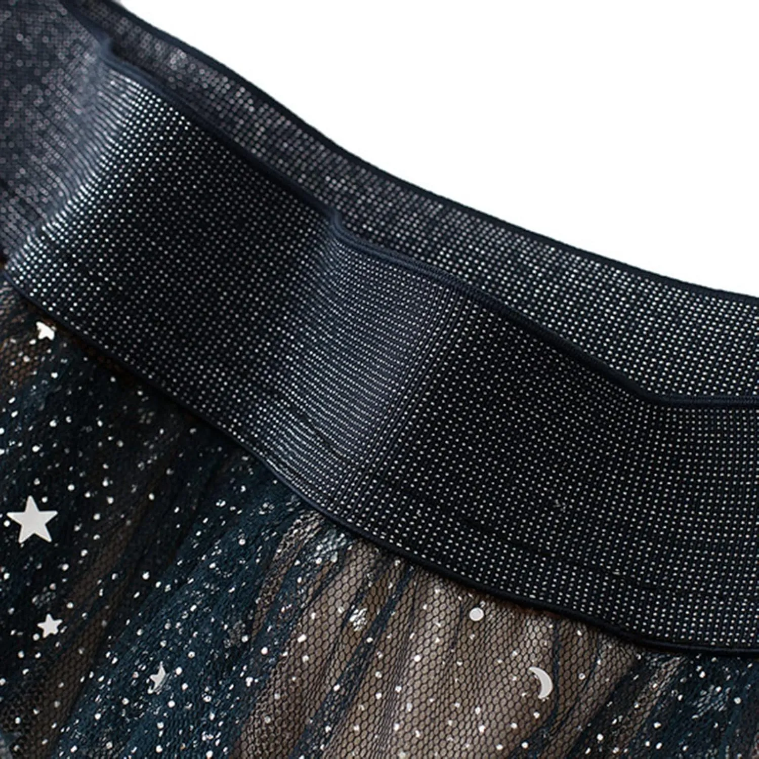 Midi Skirts for Women Fashion Women Summer Gradient Color Tulle Skirt High Waist Pleated Long Pencil Skirt for