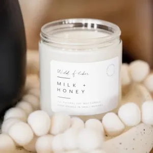 Milk   Honey Double Wick Candle