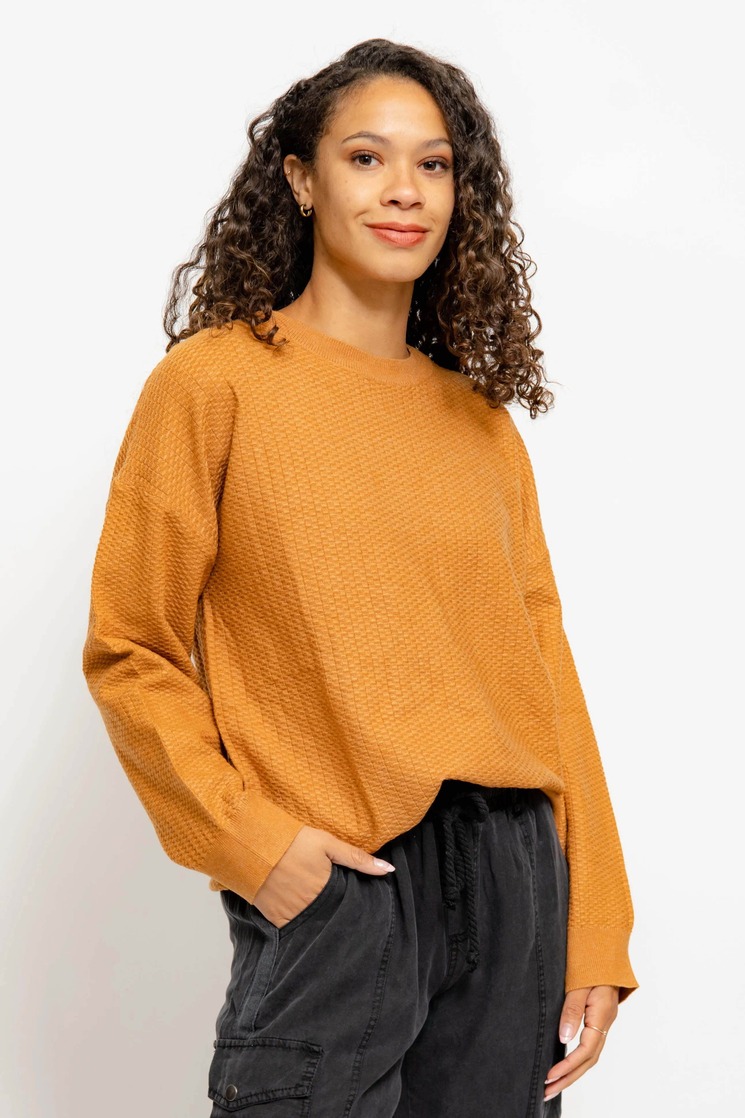 Miss You More Relaxed Knit Sweater