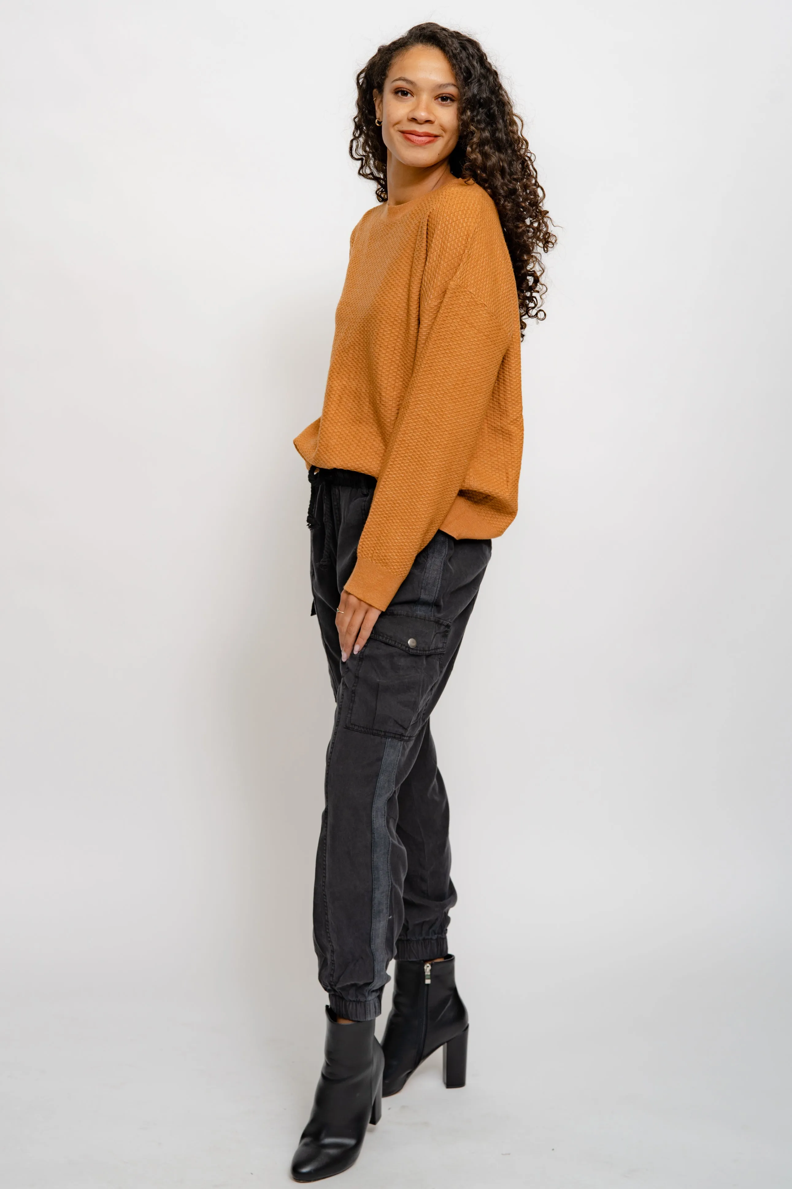 Miss You More Relaxed Knit Sweater
