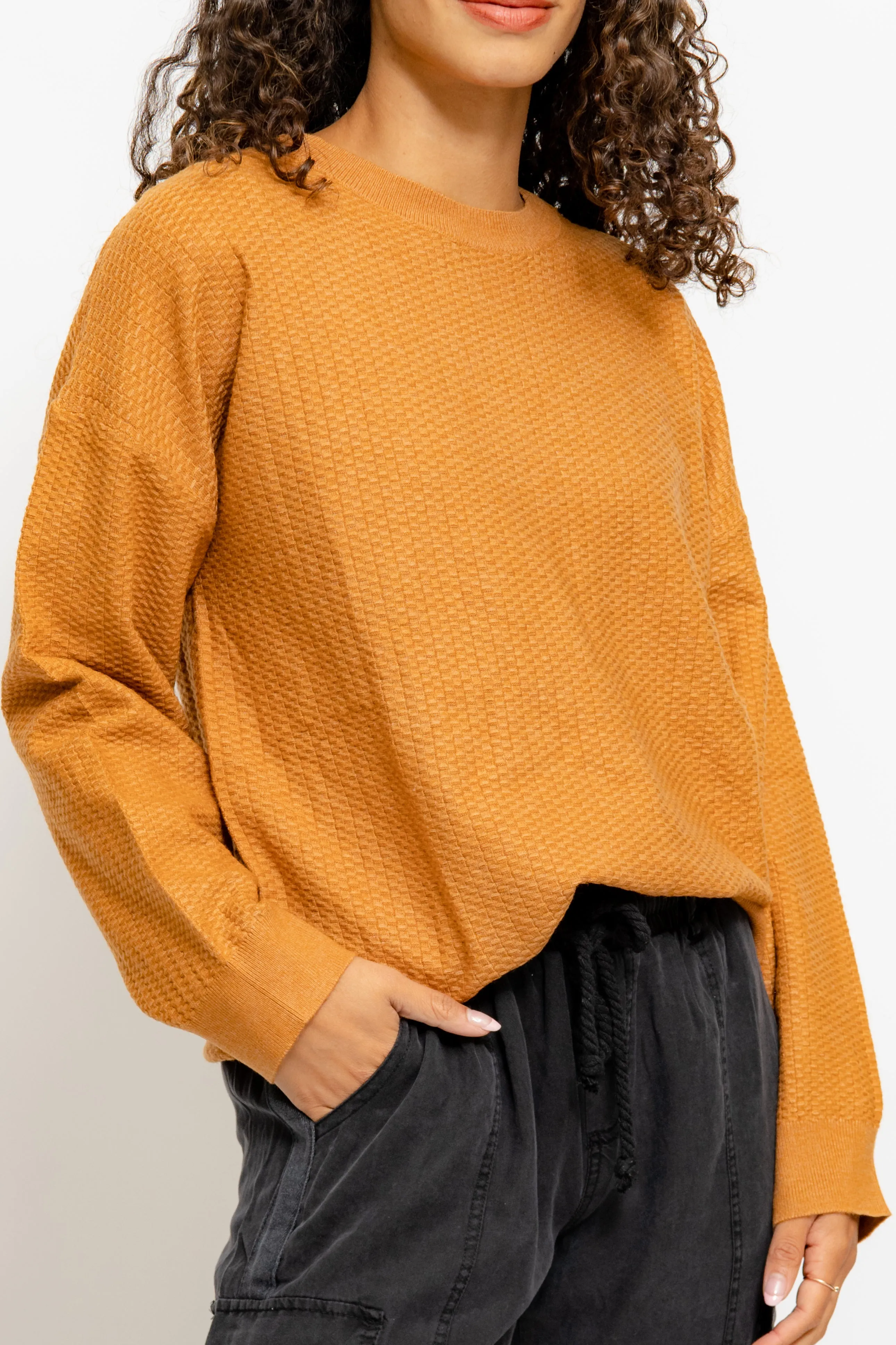 Miss You More Relaxed Knit Sweater
