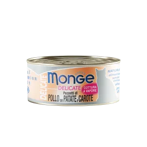 Monge Cat Delicate Chicken with Potato and Carrot 80g