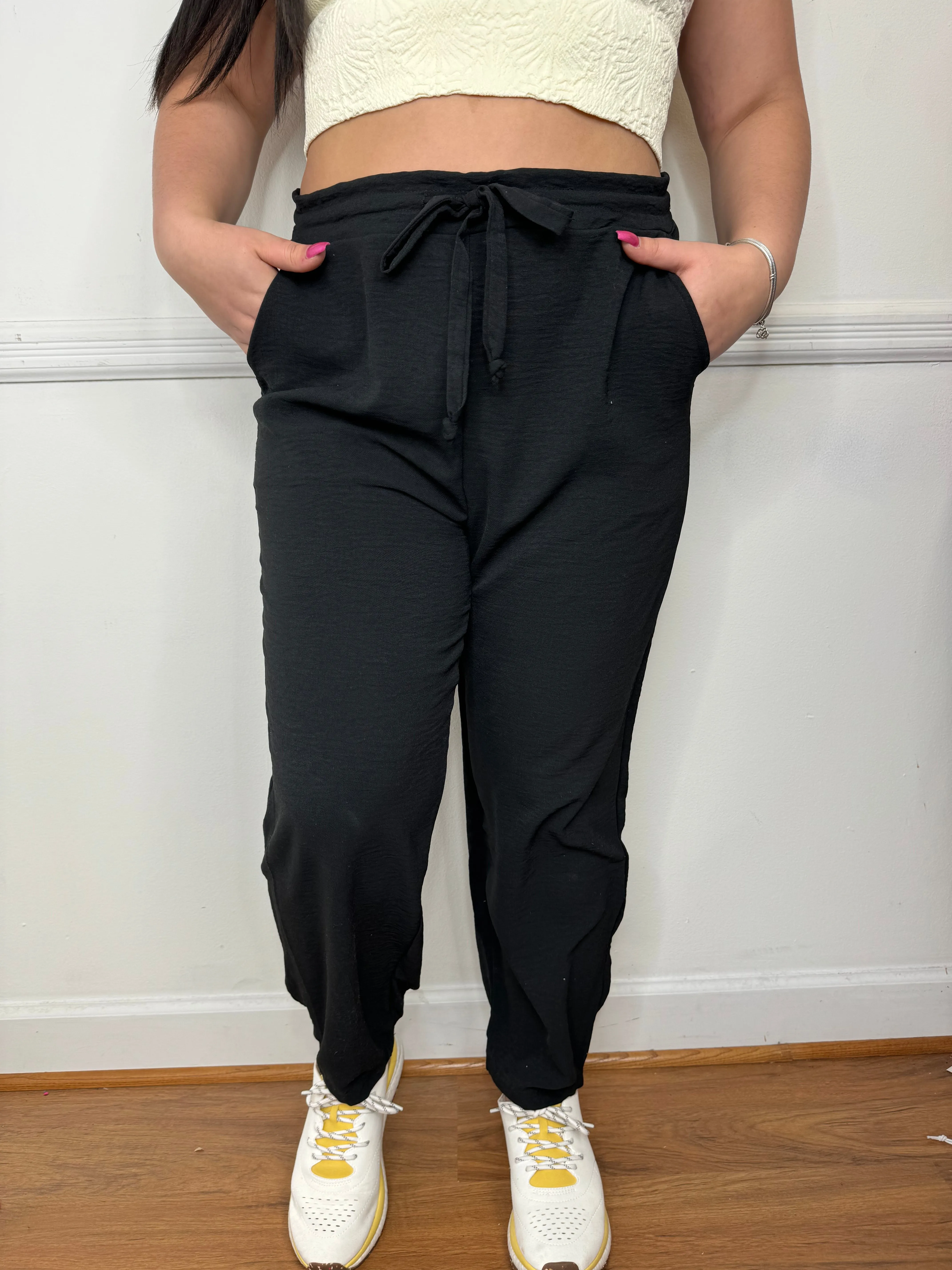 Moonlit High Waisted Solid Knit Pant