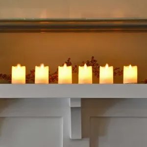 Moving Flame Battery Operated LED Votives