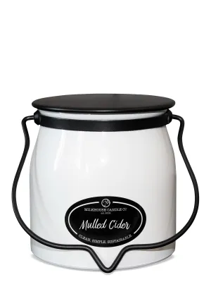 Mulled Cider 16oz Butter Jar Candle by Milkhouse Candle Co.