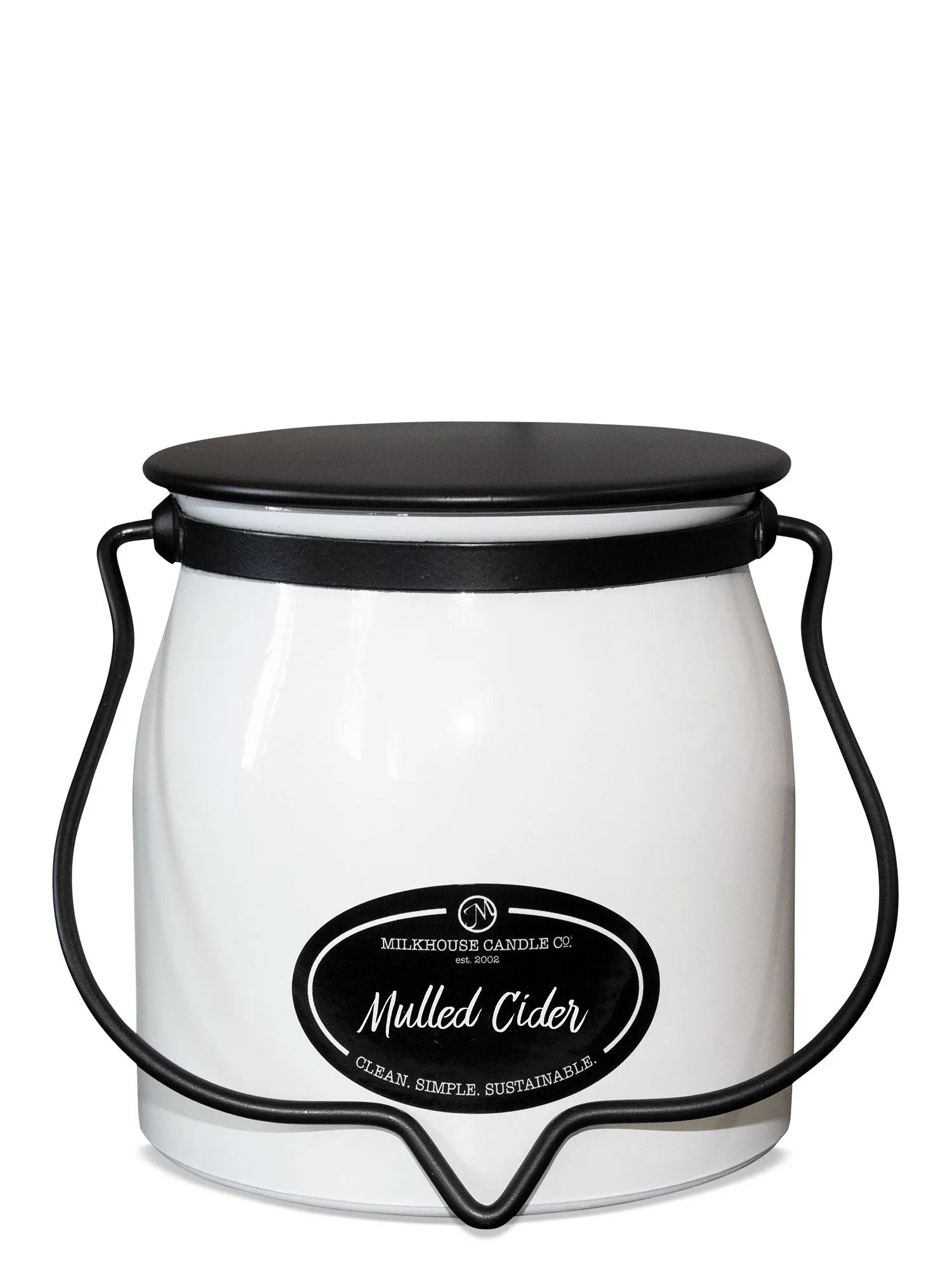 Mulled Cider 16oz Butter Jar Candle by Milkhouse Candle Co.