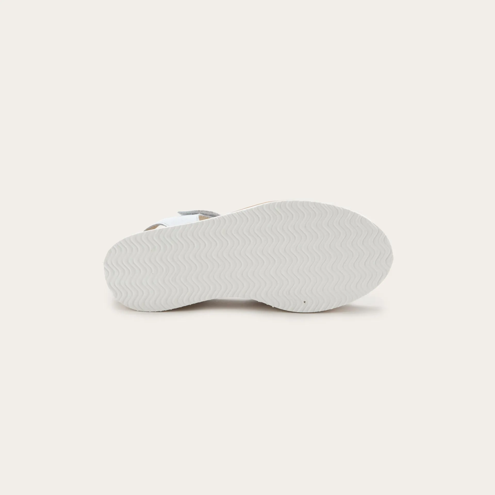NAOT Pavlova Sandal - White Leather / Sand Raffia