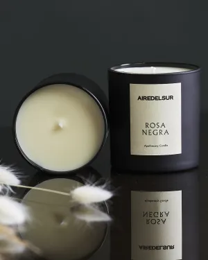 Natural Soy Wax Scented Candle - Rosa Negra