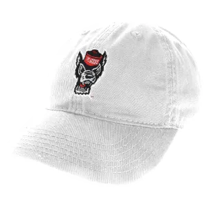 NC State Wolfpack White Relaxed Twill Toddler Hat