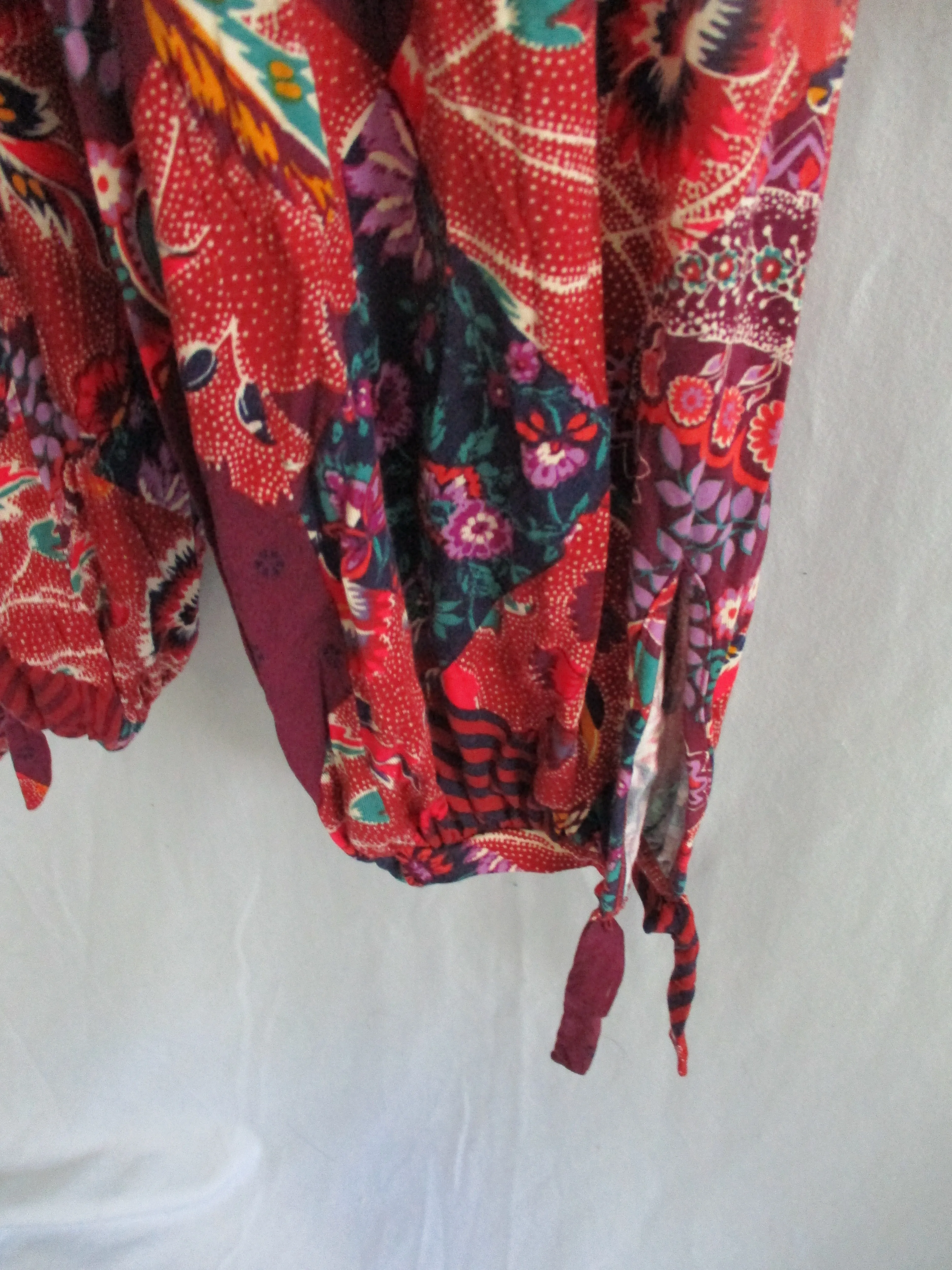 NEW ANTHROPOLOGIE Balloon Pant Floral Boho Festival Hippy M