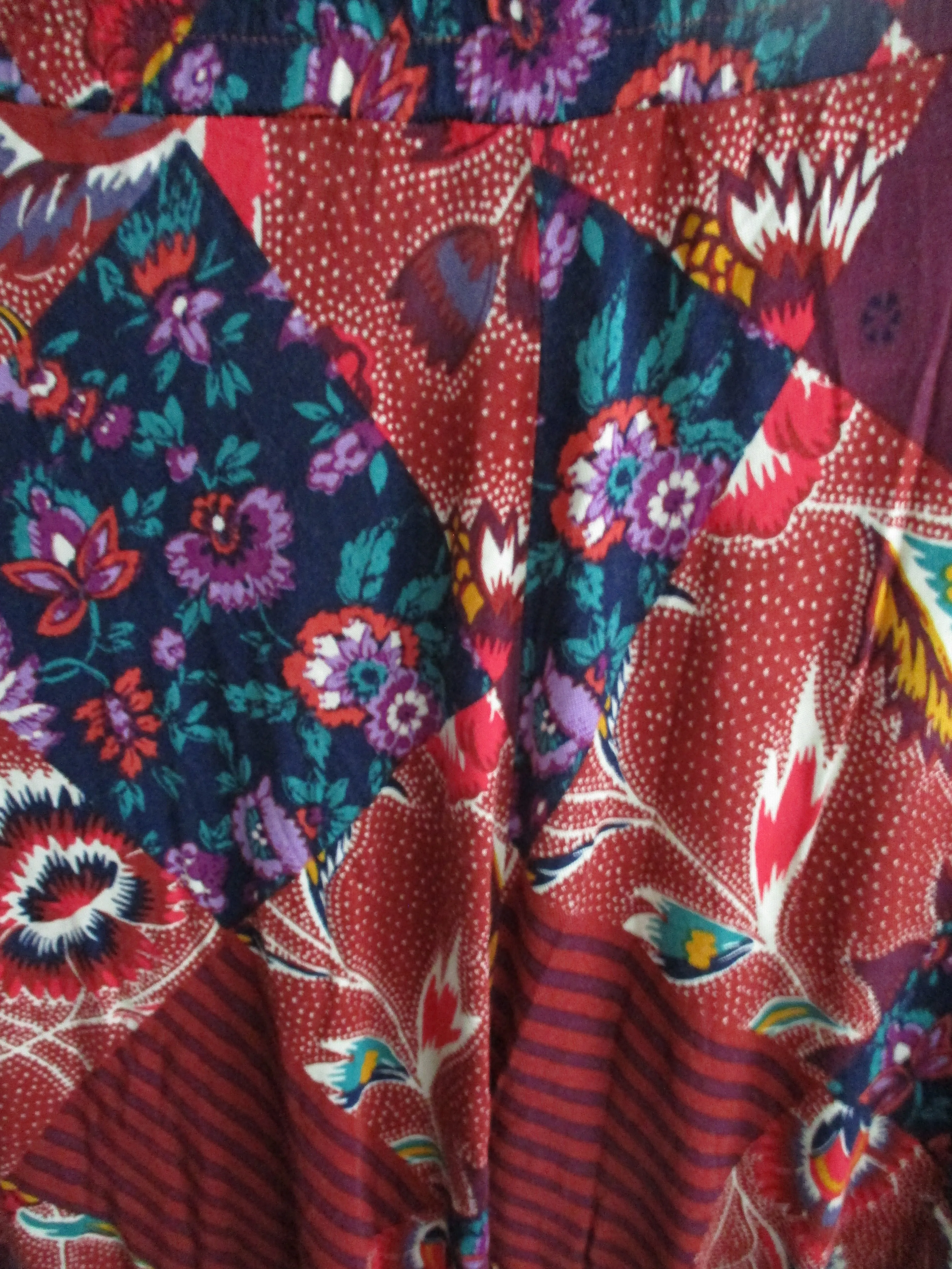 NEW ANTHROPOLOGIE Balloon Pant Floral Boho Festival Hippy M