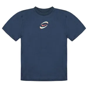 Nike Logo Kids Blue T-Shirt
