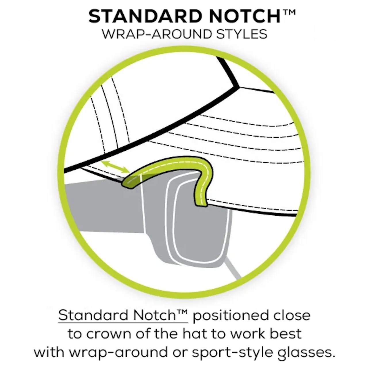 Notch Classic Adjustable White Dad Blank