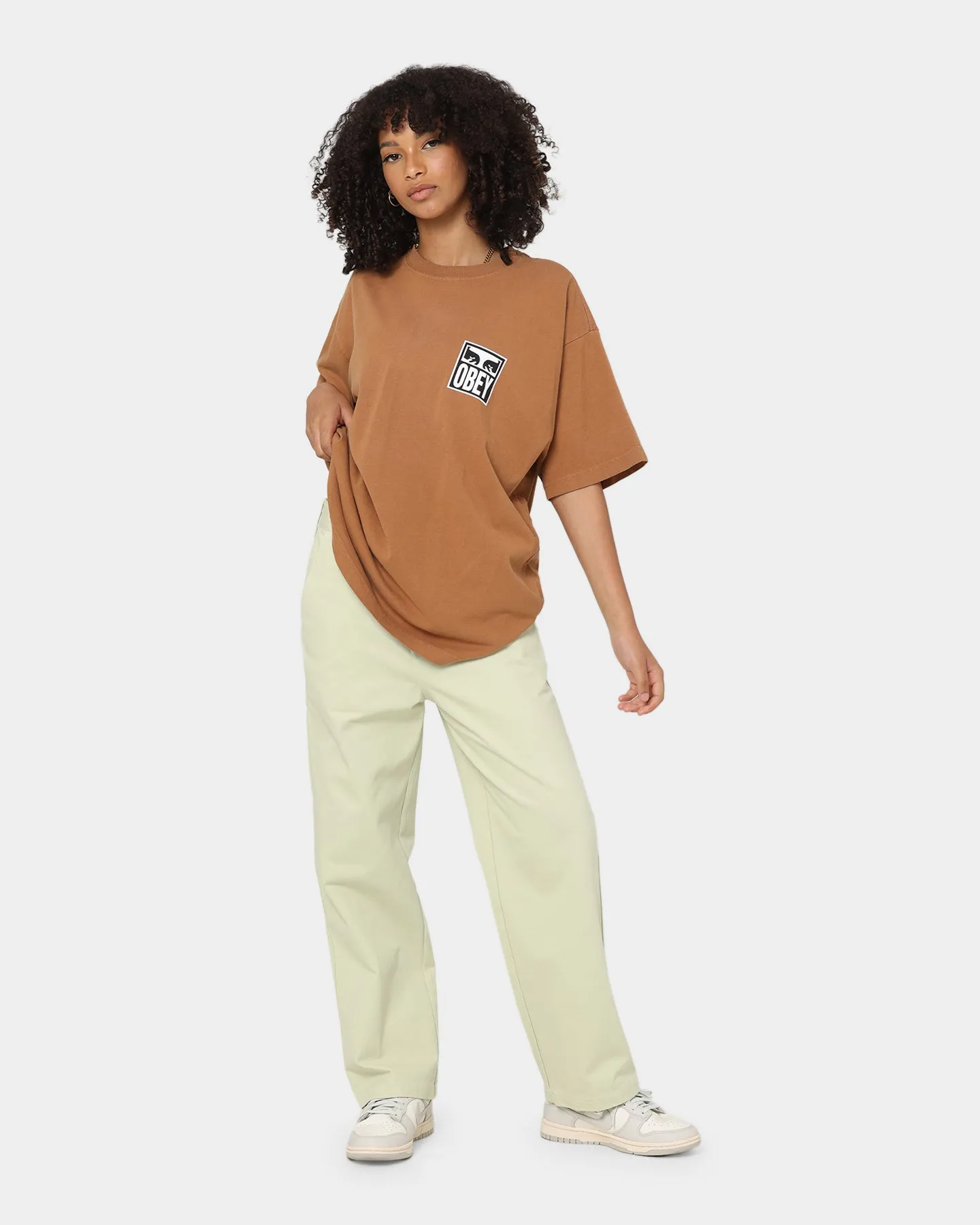 Obey Women's Brighton Carpenter Pants Cucumber