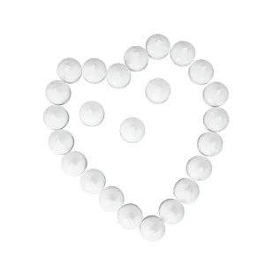 Oblivion Flameless LED Tea Light Candles for Home Decor - Perfect for Diwali & Navratri Lighting, Battery Operated Fake Candles for Gifts - Safe for Kids and Pets (Pack of 24)