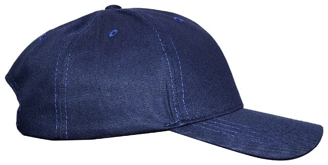 OCTAVE Unisex Baseball Cap Hat - Curved Peak Adjustable Metal Buckle - Navy