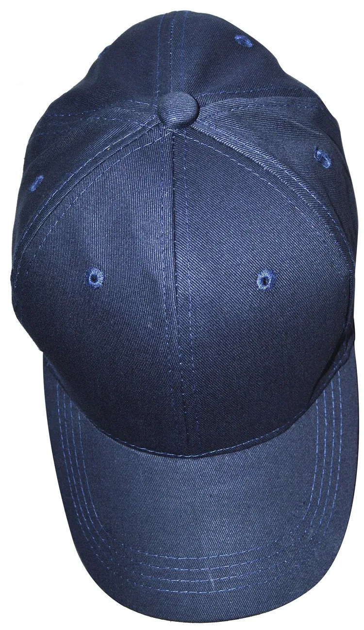 OCTAVE Unisex Baseball Cap Hat - Curved Peak Adjustable Metal Buckle - Navy