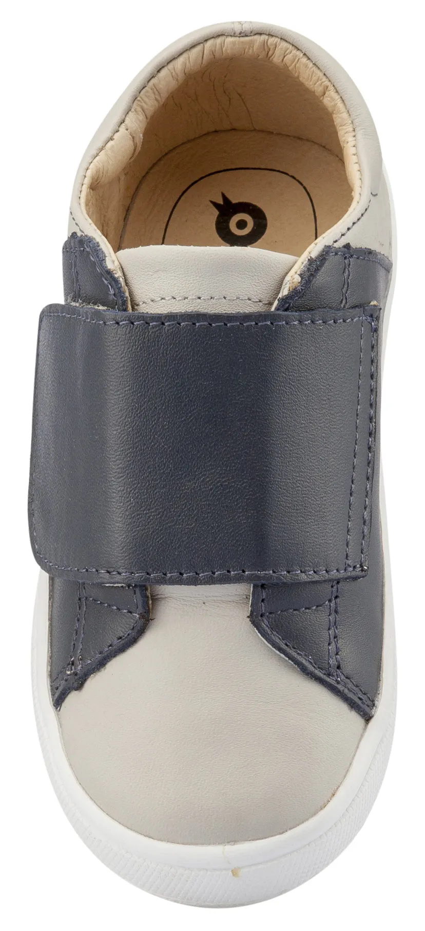 Old Soles Girl's and Boy's Peezy Sneakers, Navy / Gris