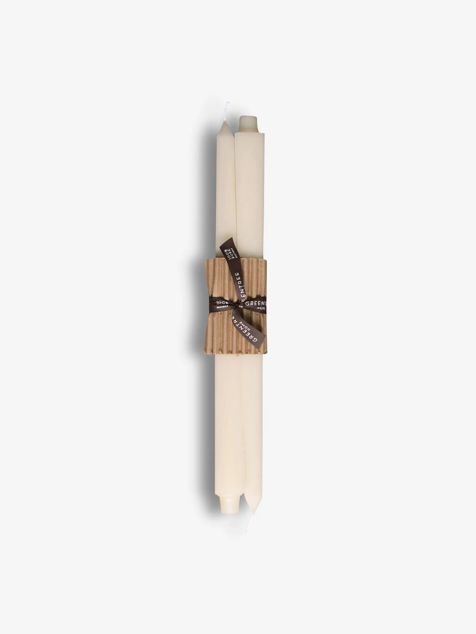 Pair of 16" Square Taper Candles by Greentree Home