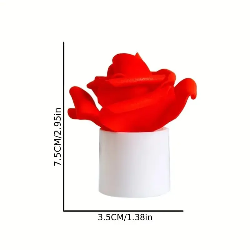 PELO Led Light Diwali Rose Flower Candles/Home Decoration Tealight Candles and Smokeless Candles for Diwali Festival Items Set of 12 Pack of 1