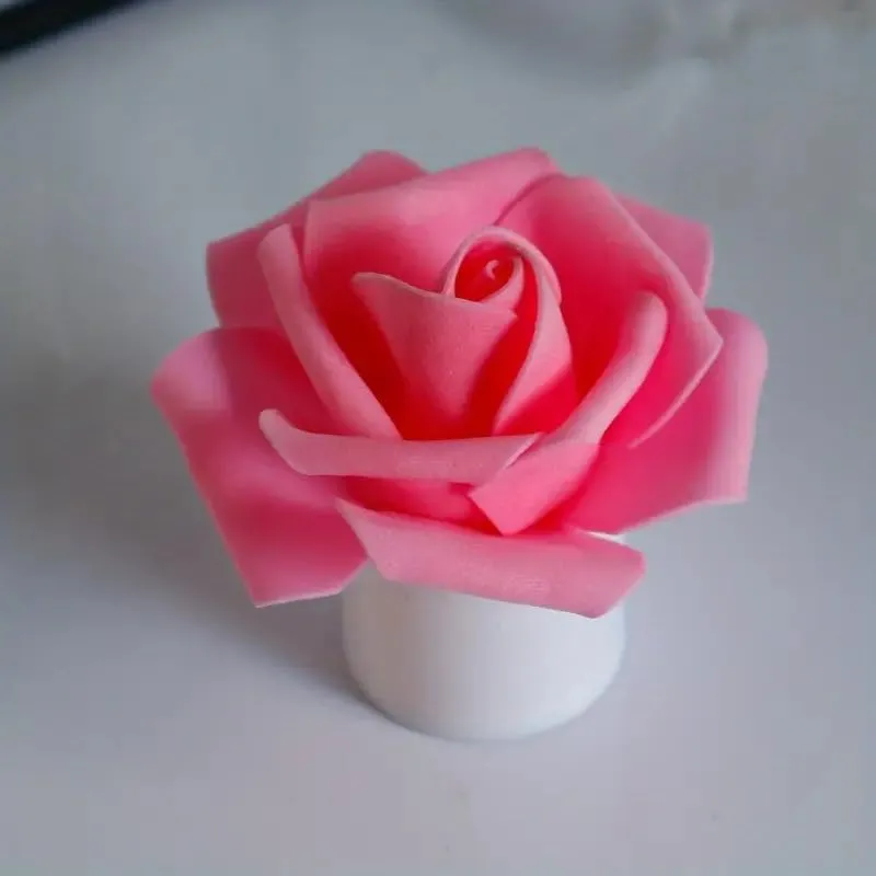PELO Led Light Diwali Rose Flower Candles/Home Decoration Tealight Candles and Smokeless Candles for Diwali Festival Items Set of 12 Pack of 1