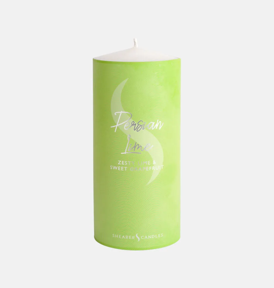 Persian Lime Pillar Candle