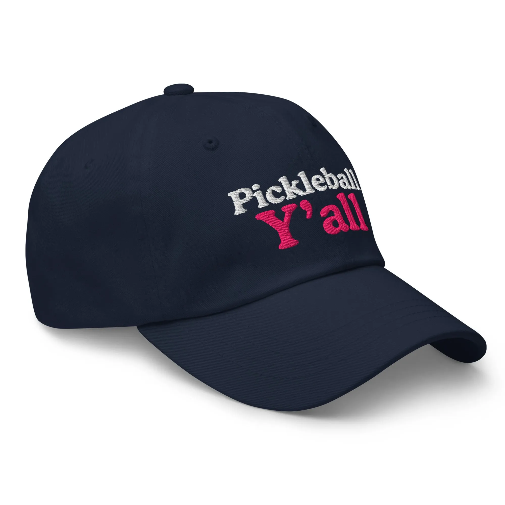 Pickleball, Y’all Embroidered Baseball Cap – Sporty Southern Charm