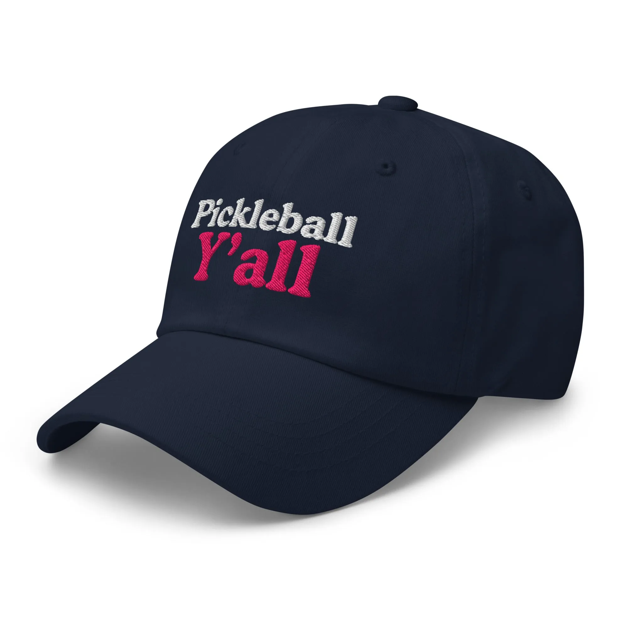 Pickleball, Y’all Embroidered Baseball Cap – Sporty Southern Charm