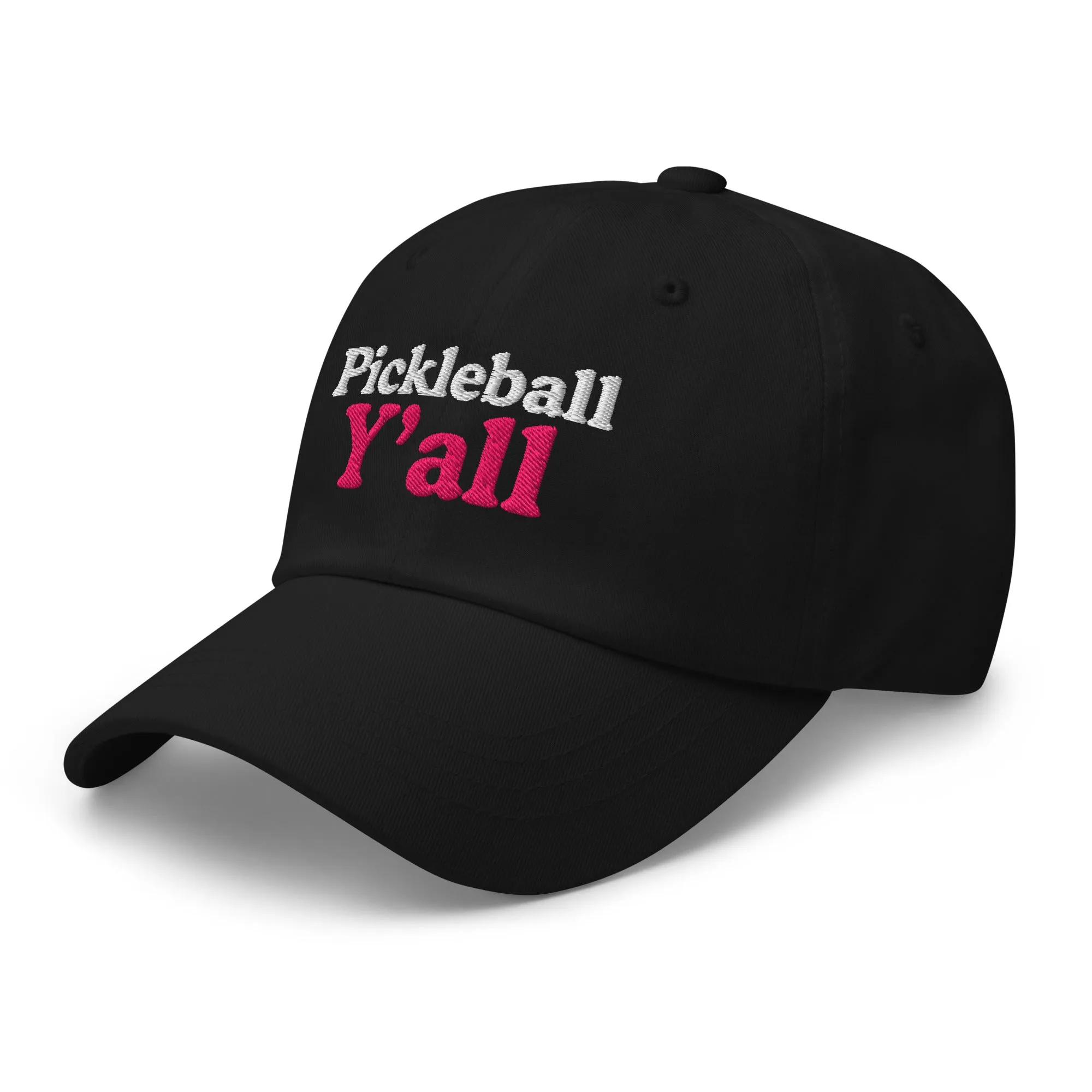 Pickleball, Y’all Embroidered Baseball Cap – Sporty Southern Charm