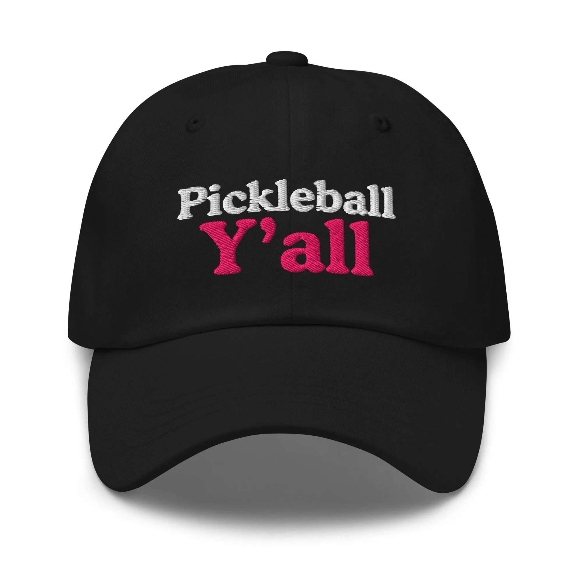 Pickleball, Y’all Embroidered Baseball Cap – Sporty Southern Charm