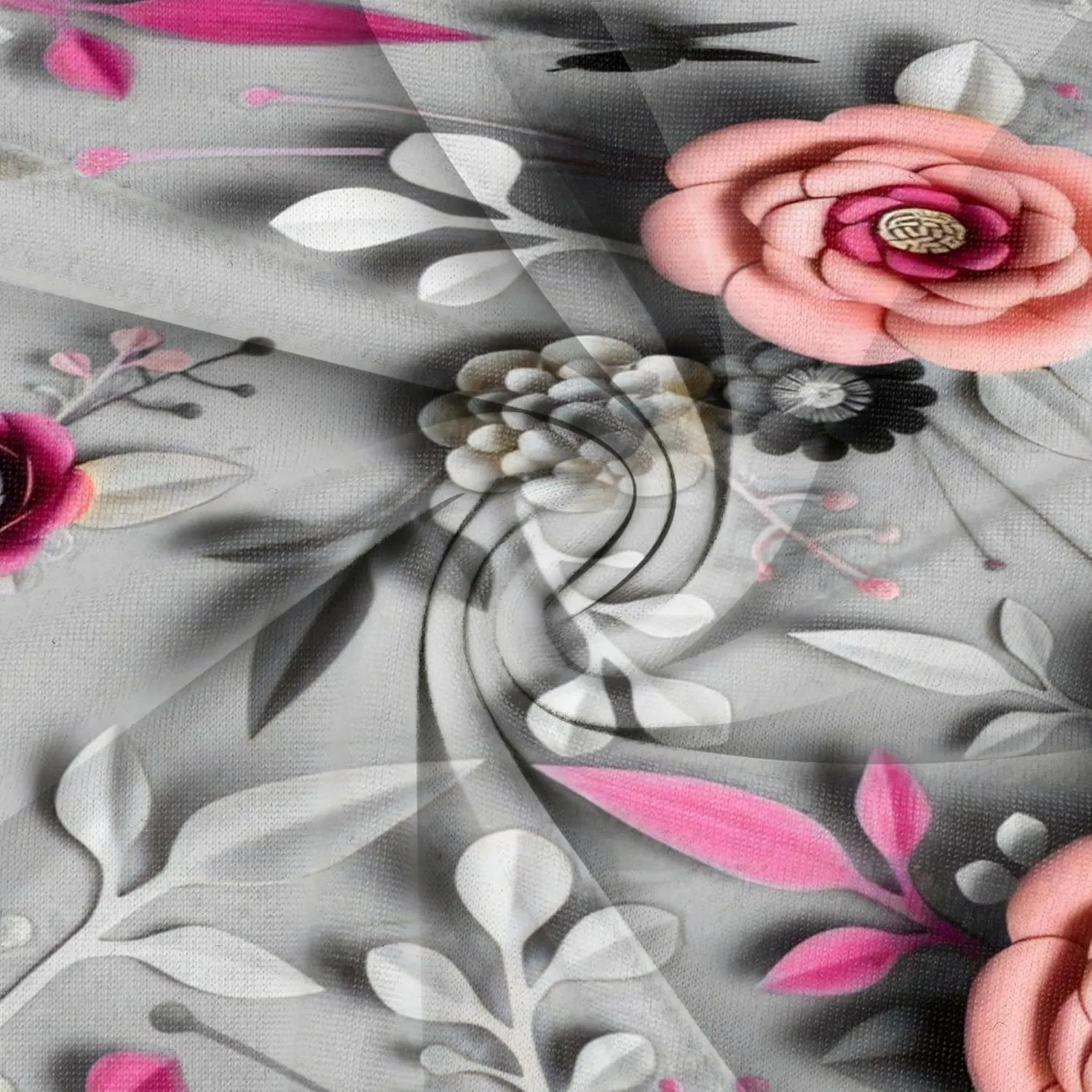 PinkPatty Floral Print Midi Dress for Women Sexy Sleeveless Crew Neck Tank Sundress Plus Size Club Dresses