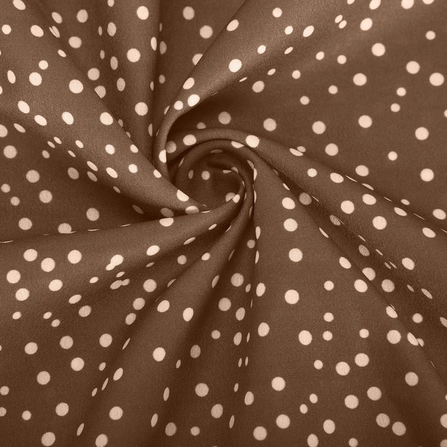 Polka Dot Dress for Women Boho Flowy Wrinkless Casual Dresses Vacation Tunic Ruffle Knee Length Sundresses Summer 2025