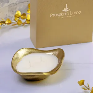 PROSPERRO LUMO by Parkash Candles Luxury Votive Scented Candle || Rose Oudh || 100% Soy Wax