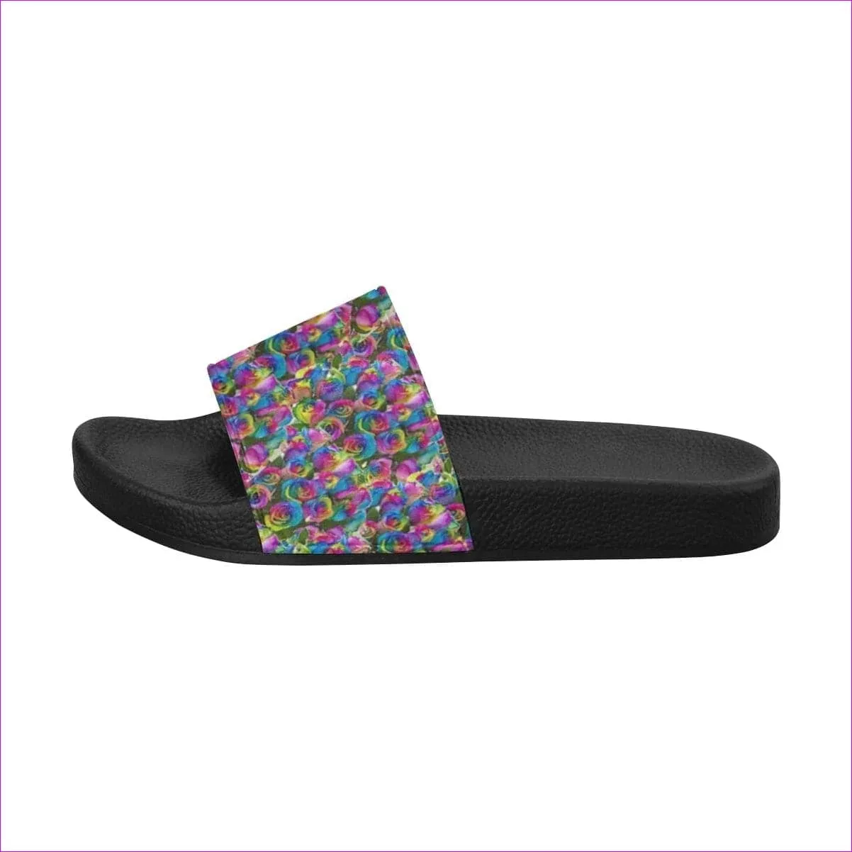 Psy-Rose Womens Slide Sandals