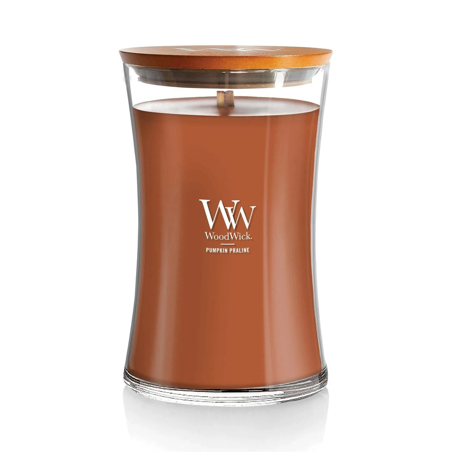 Pumpkin Praline Hourglass Candle - Clearance
