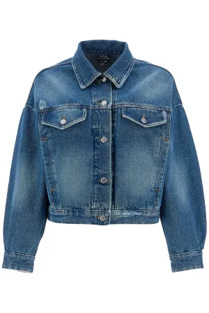 "boxy denim jacket in c COHFC F02905 INDIGO DELAVE