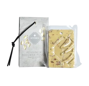RevivNew Beeswax Pouch, Magnolia Lavender