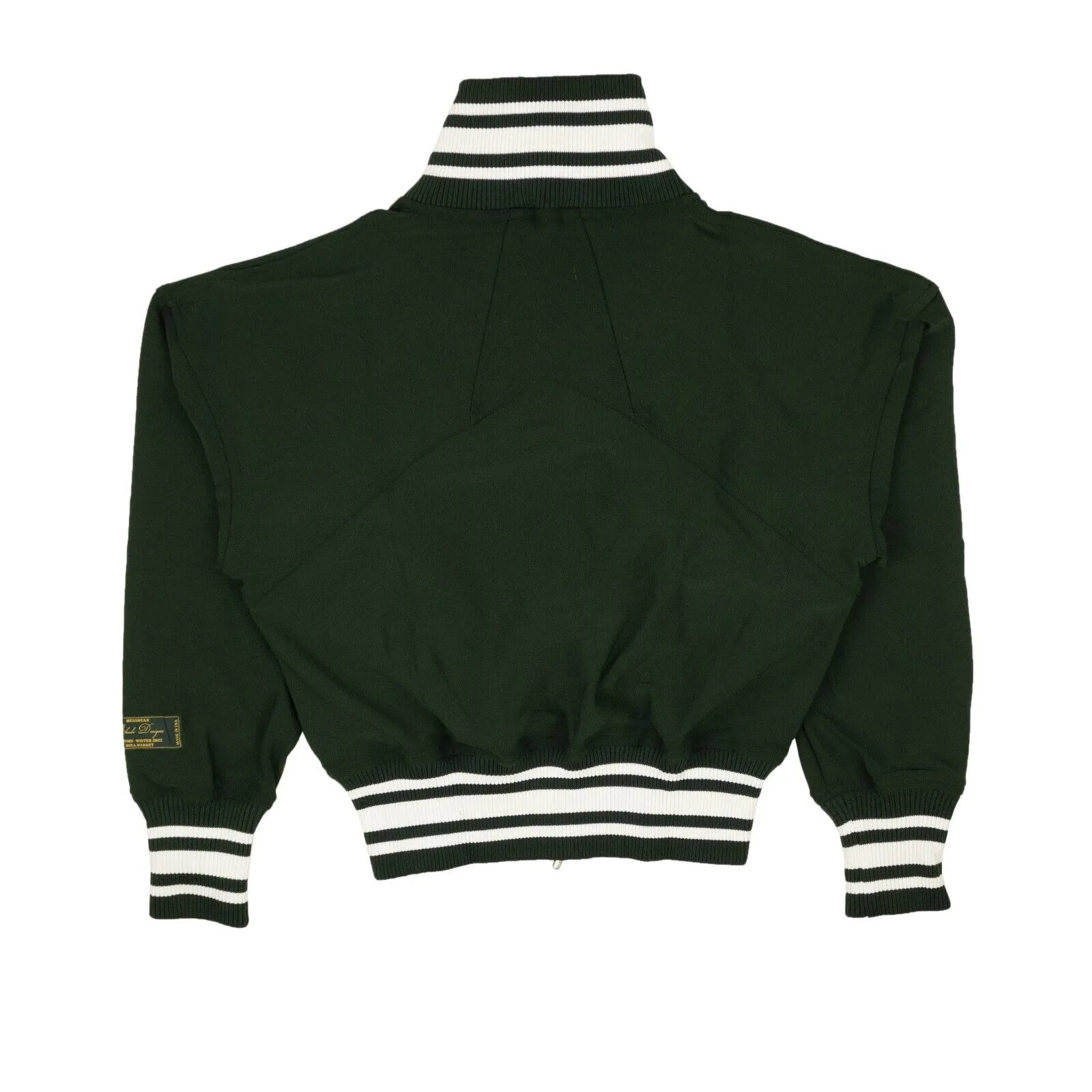 Rhude Ribbed Track Jacket - Forest