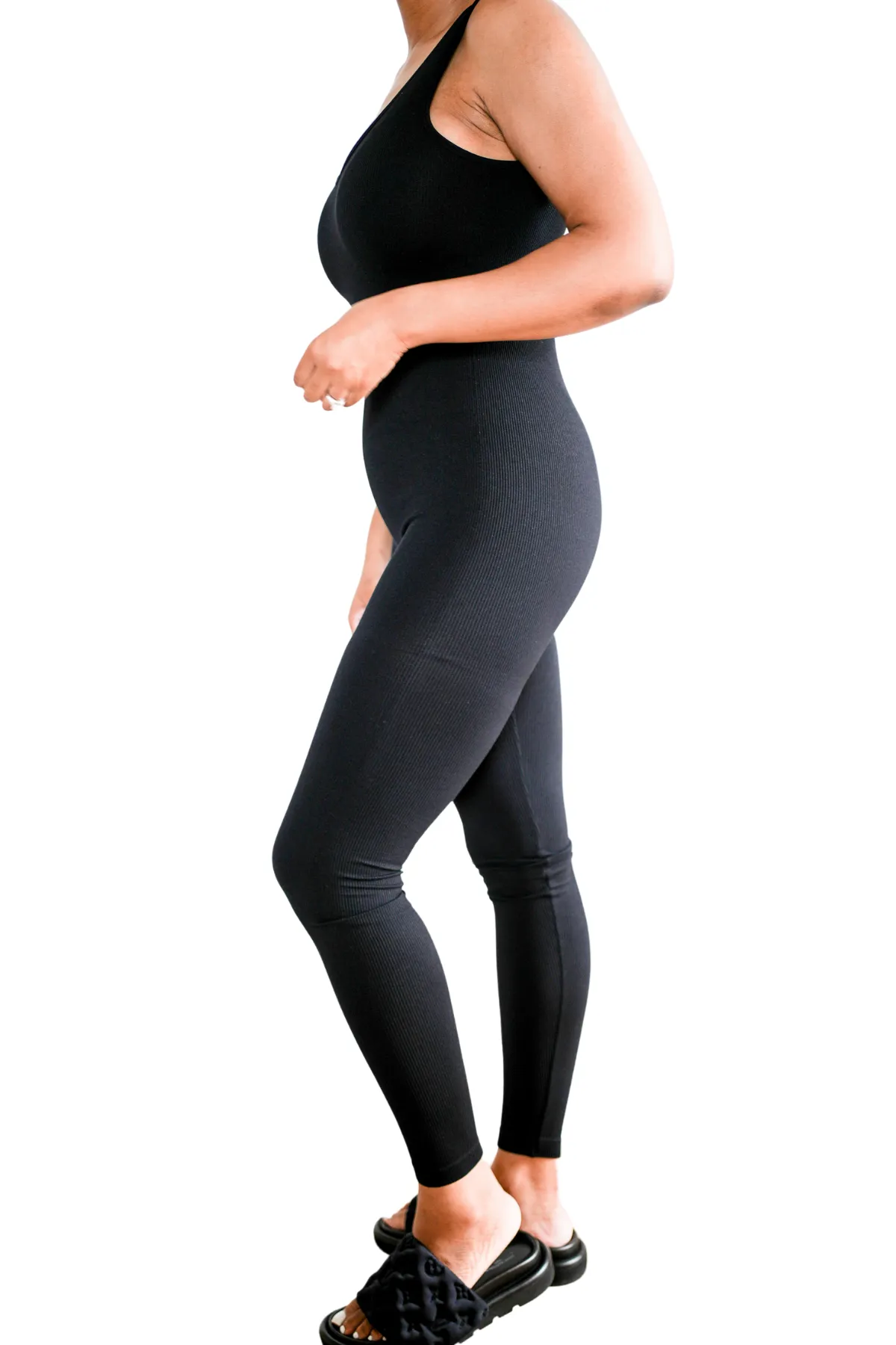 Ribbed Full Bodysuit