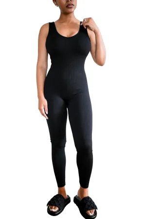 Ribbed Full Bodysuit