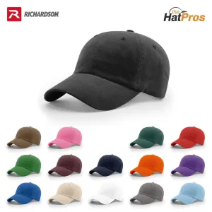 Richardson R55 Garment Washed Twill Dad Hat