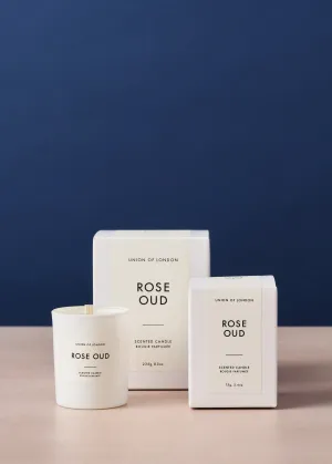 Rose Oud Scented Candle