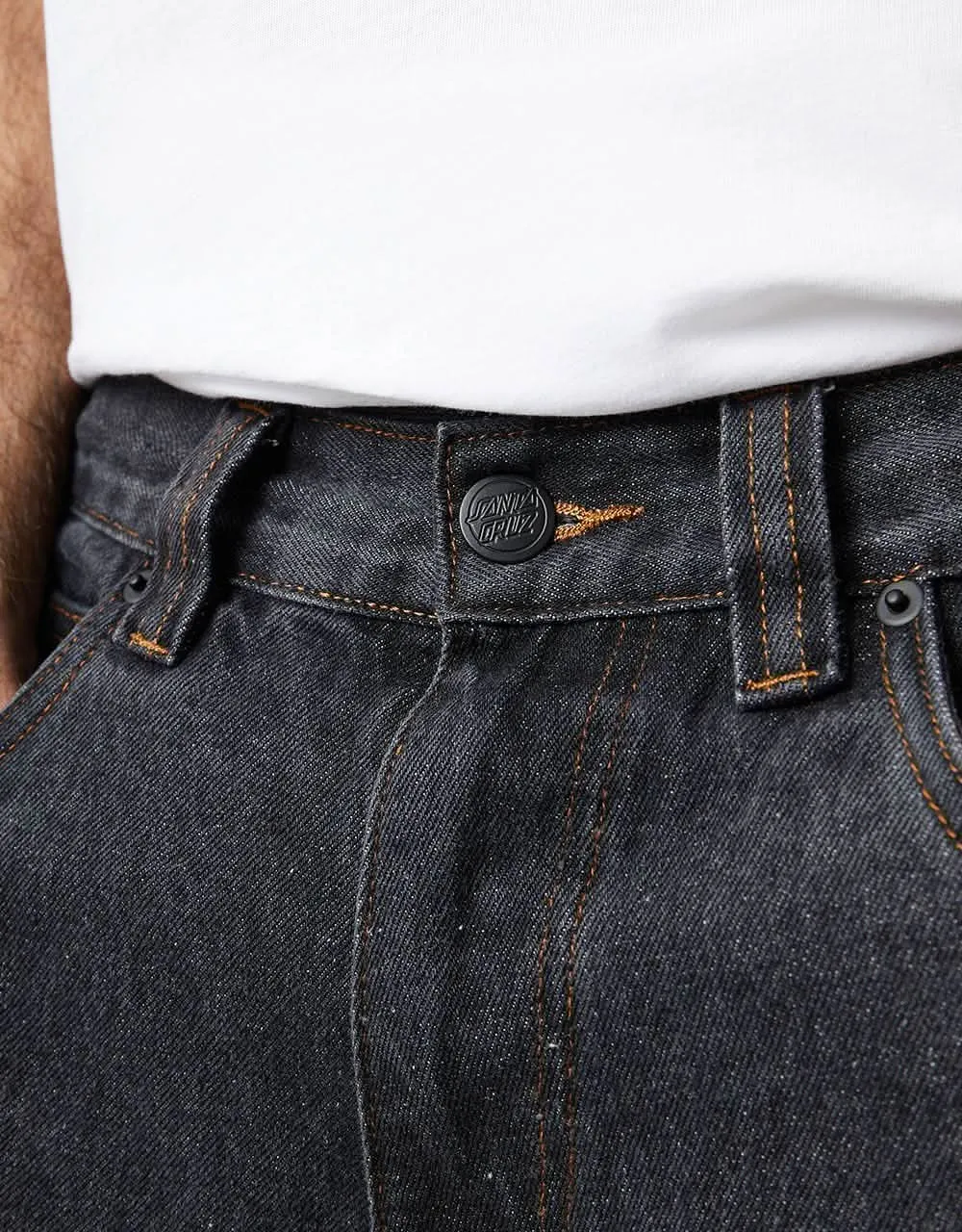 Santa Cruz Big Pants - Washed Black